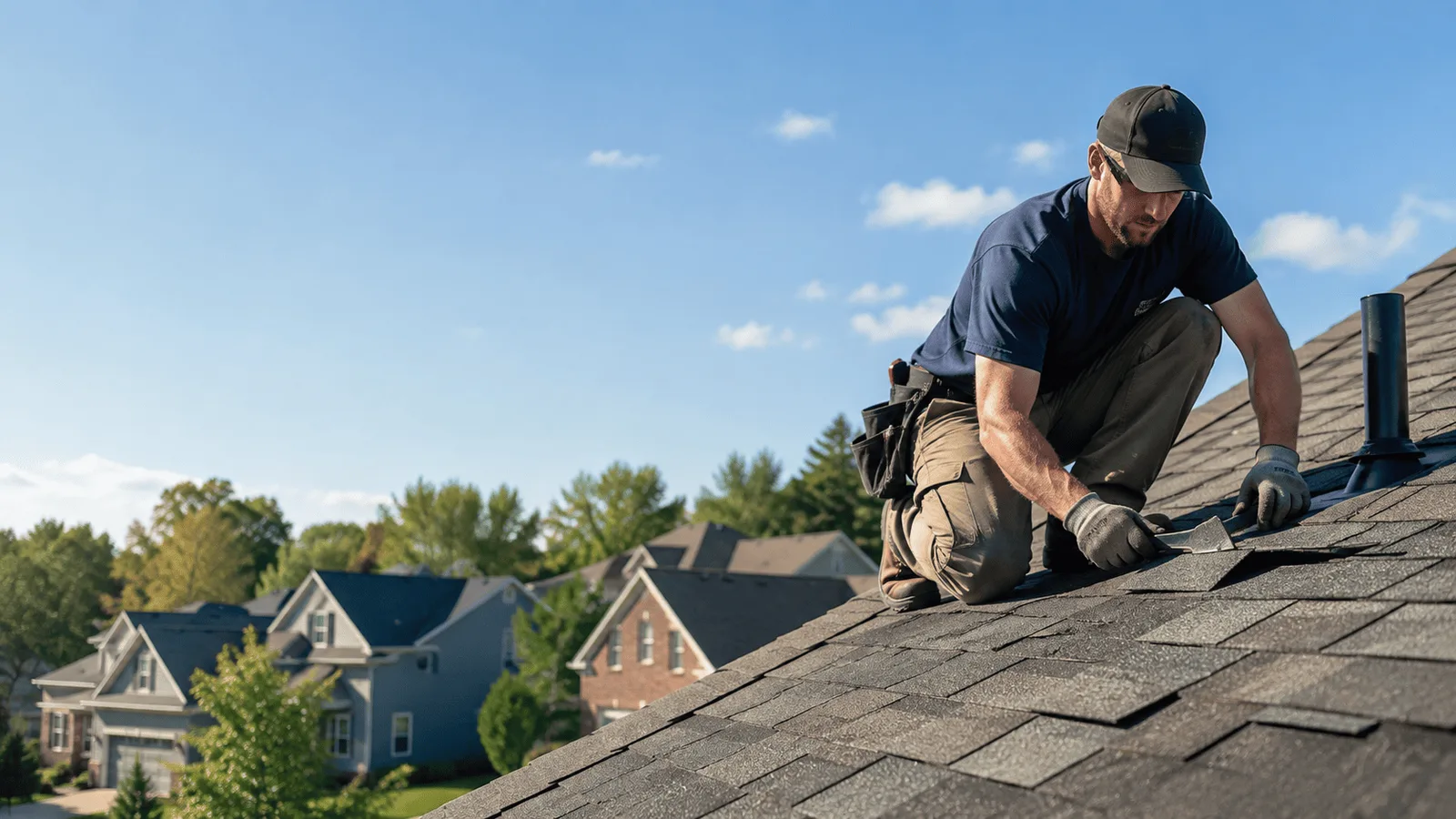 Roof Leak Repair in Olmsted Falls, OH near me